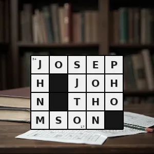 Hasło krzyżówkowe noblista z dziedziny fizyki w roku 1906 - joseph john thomson – rozwiązanie, synonimy, podpowiedzi i definicje krzyżówkowe